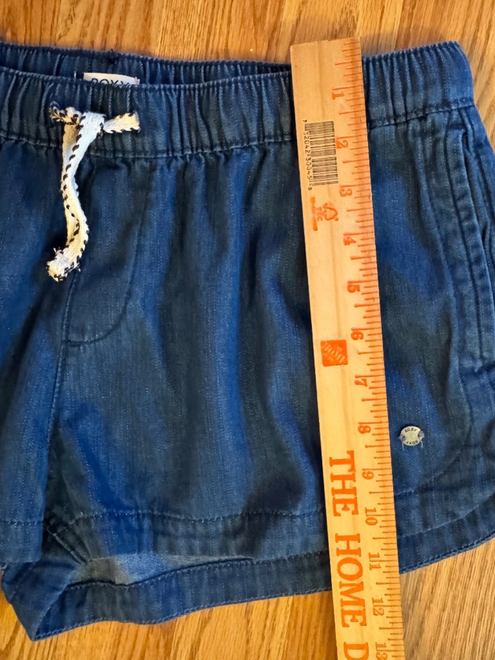 NWOT Roxy Denim Drawstring shorts - Picture 8 of 9